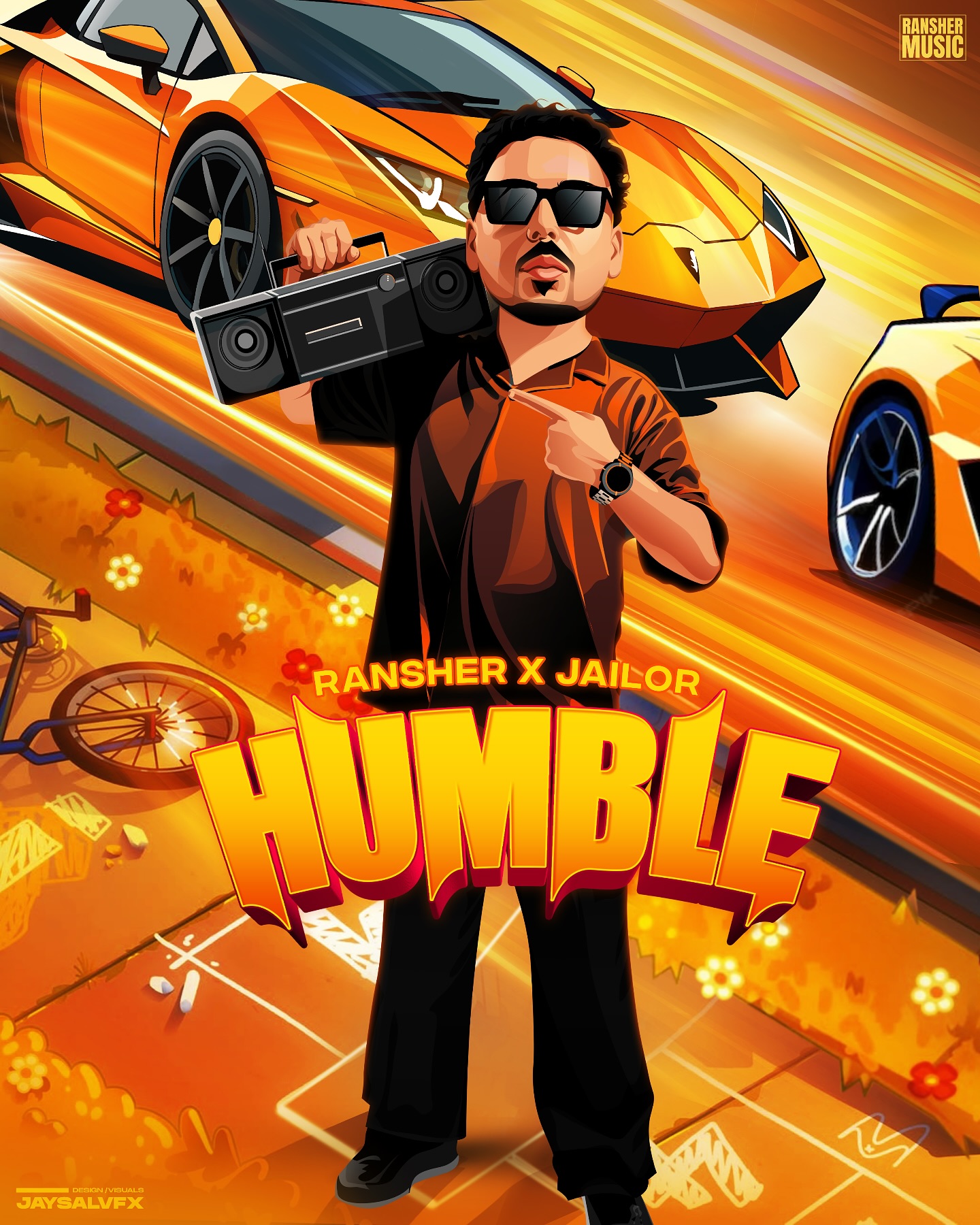 Humble Music Poster